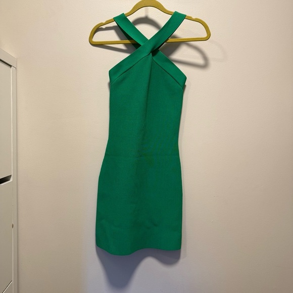 Babaton Aritzia Sculpt Cross Halter Neck Dress – Size M - Picture 5 of 5